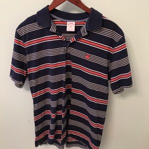 stripped polo shirt